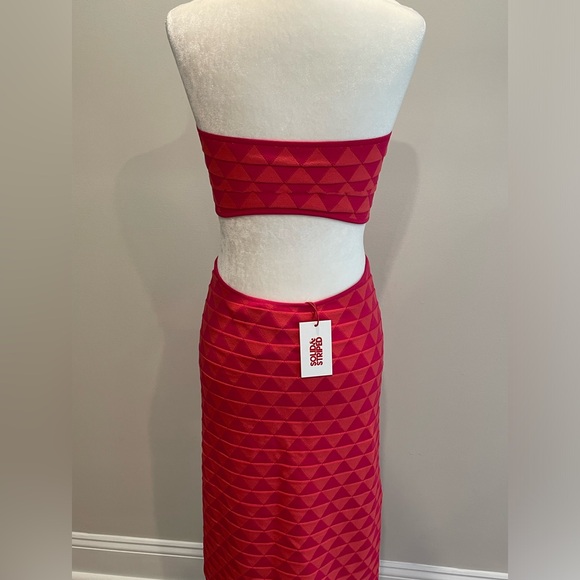 NWT Solid & Striped The Kiana Dress in Texture Geo - Picture 7 of 10